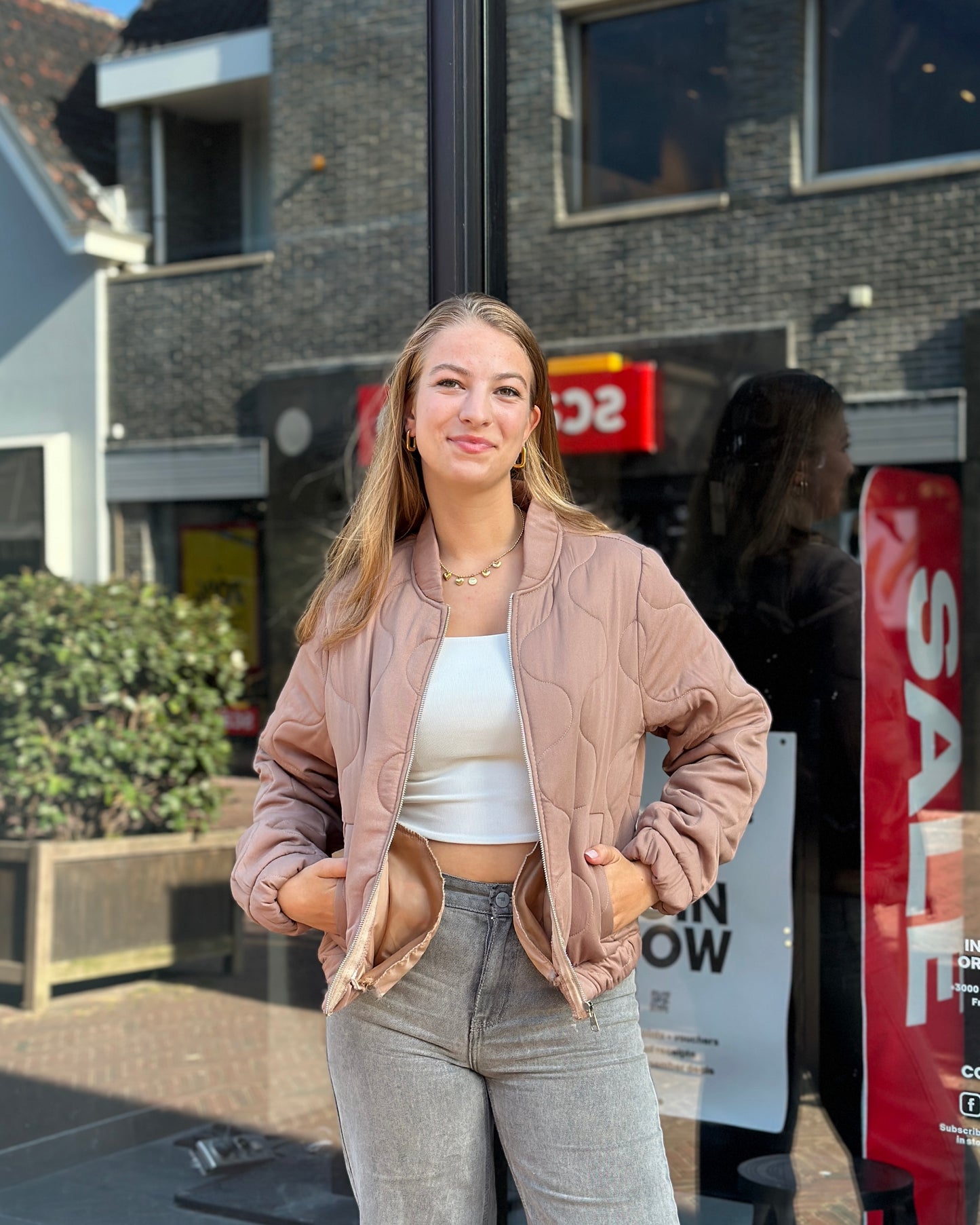 Bomberjack Anais Taupe