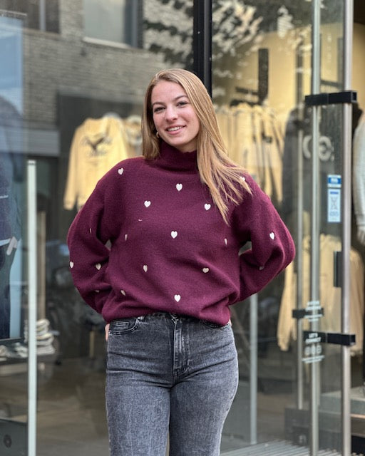 Hart Sweater Bordeaux Lina