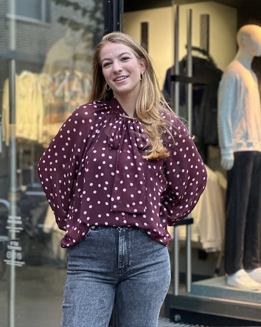 Polka Dot Blouse Jessy