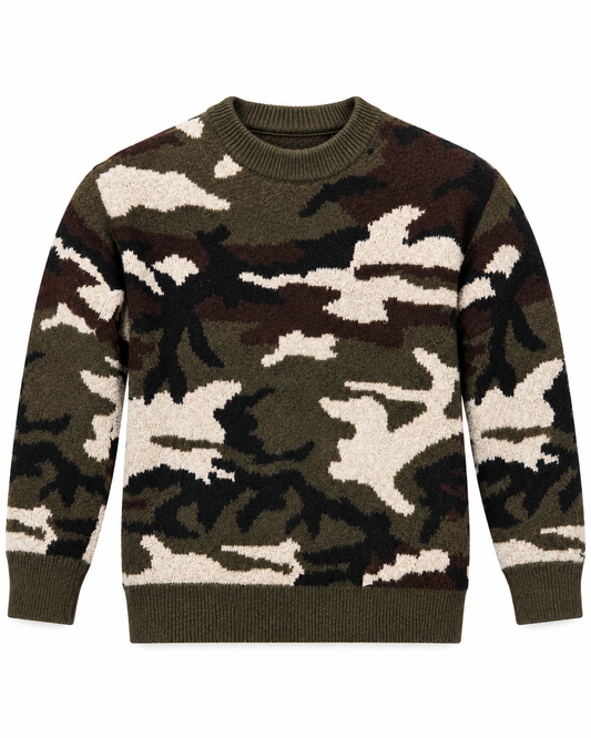 Camouflage Trui
