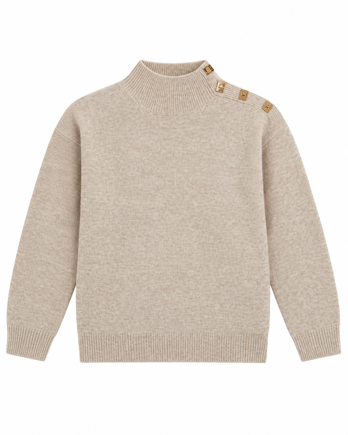 Beige Trui Mia
