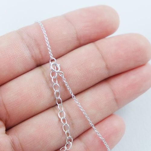 Staaf Ketting Echt Zilver