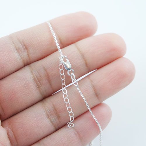 Zilveren Kruis Ketting