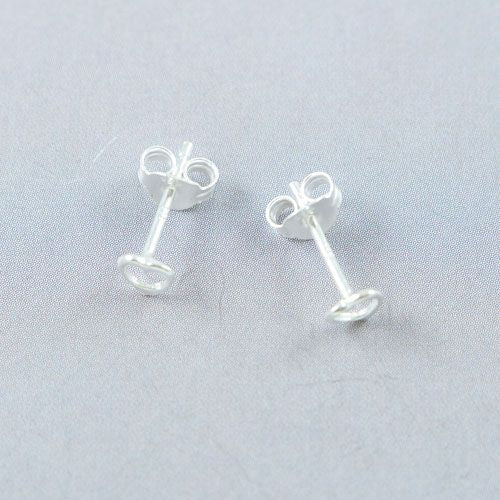 Silver Heart Earrings