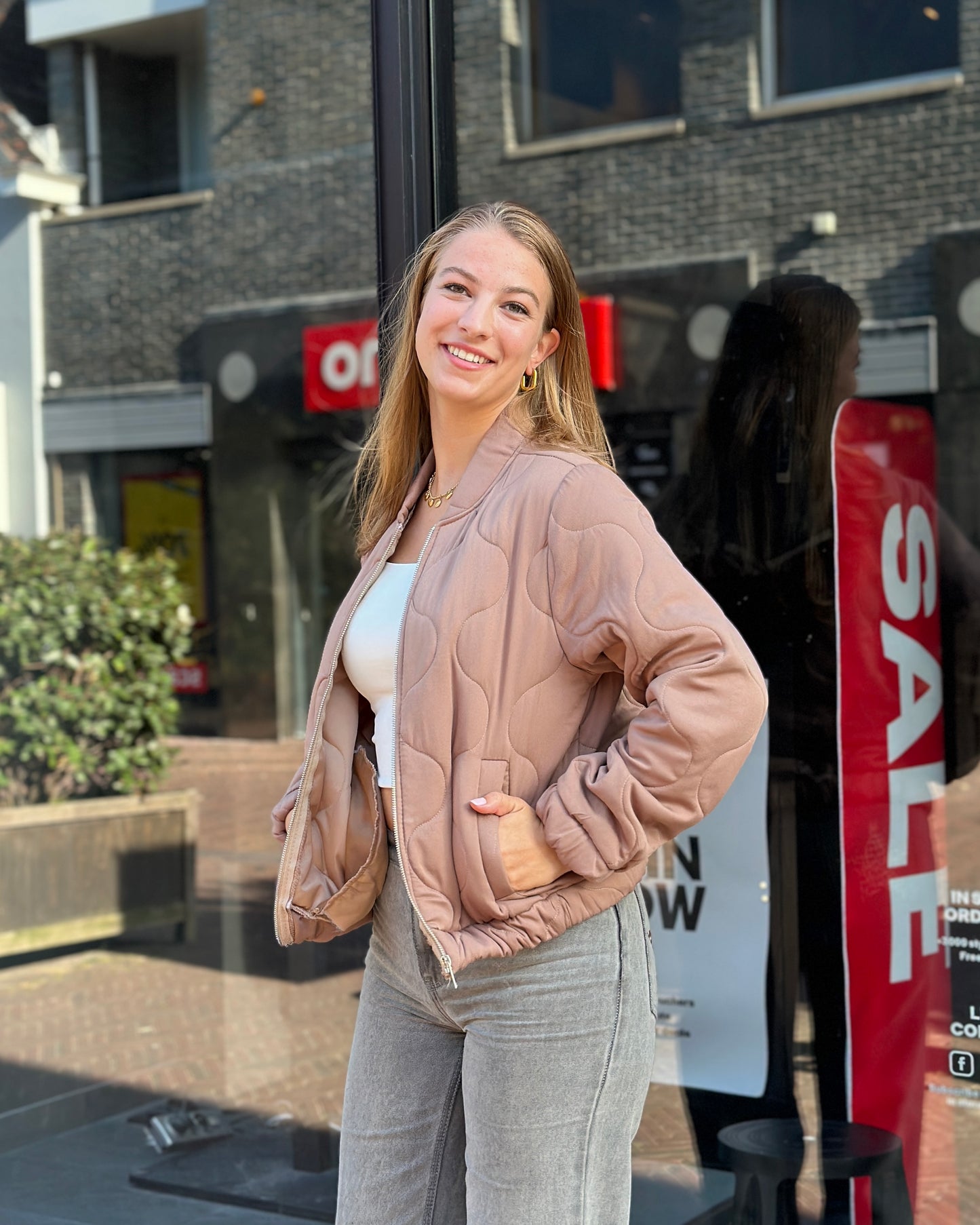 Bomberjack Anais Taupe