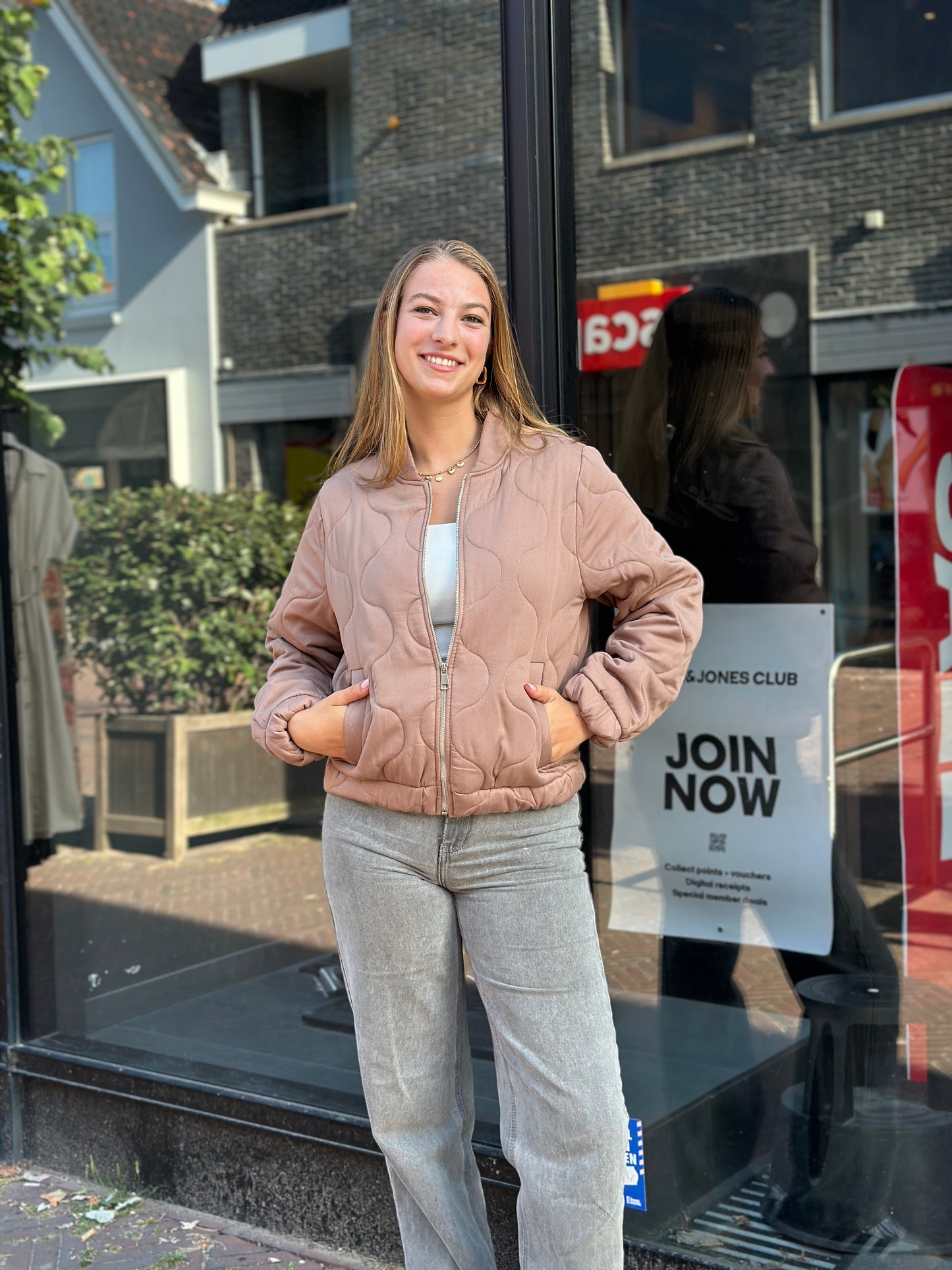 Bomberjack Anais Taupe