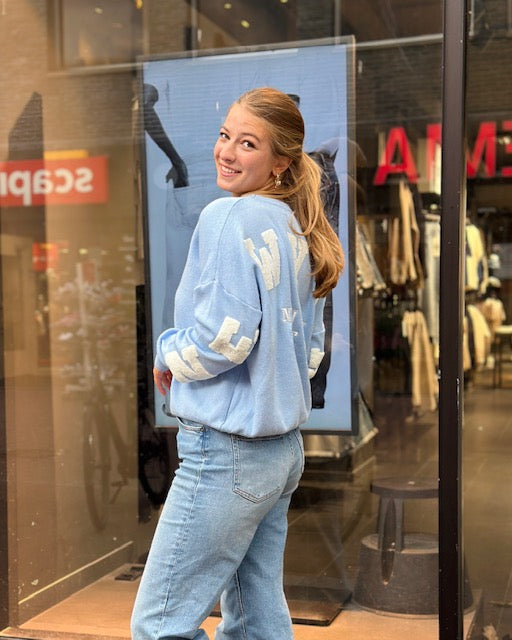 New York Sweater Baby Blue