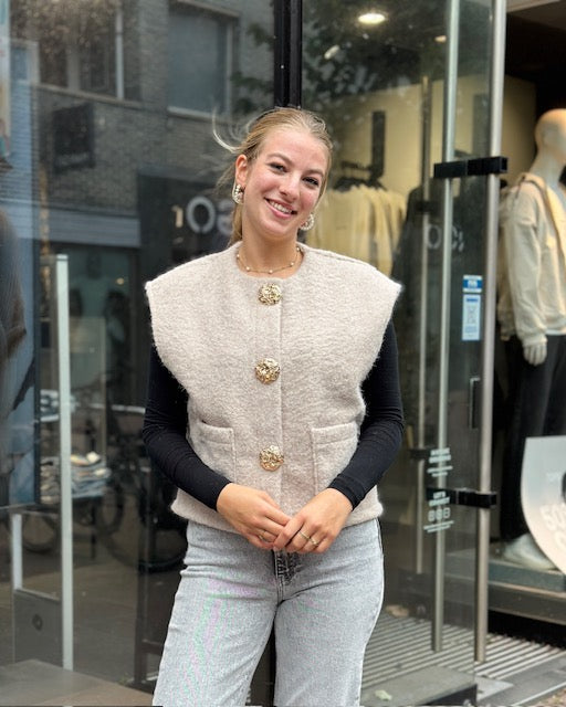 Gillet Sami Beige