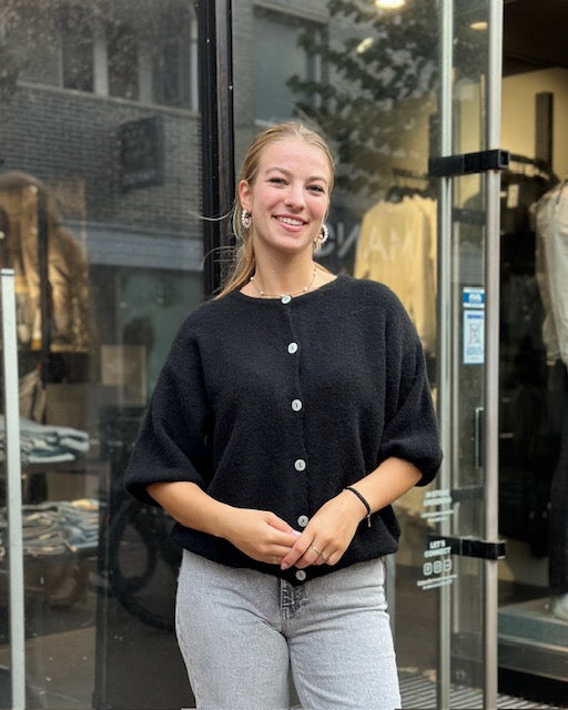 Teddy Trui Marley Zwart