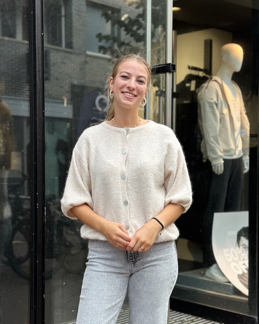 Teddy Trui Marley Beige