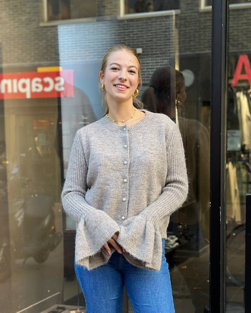 Pearl Vest Jaimy Beige