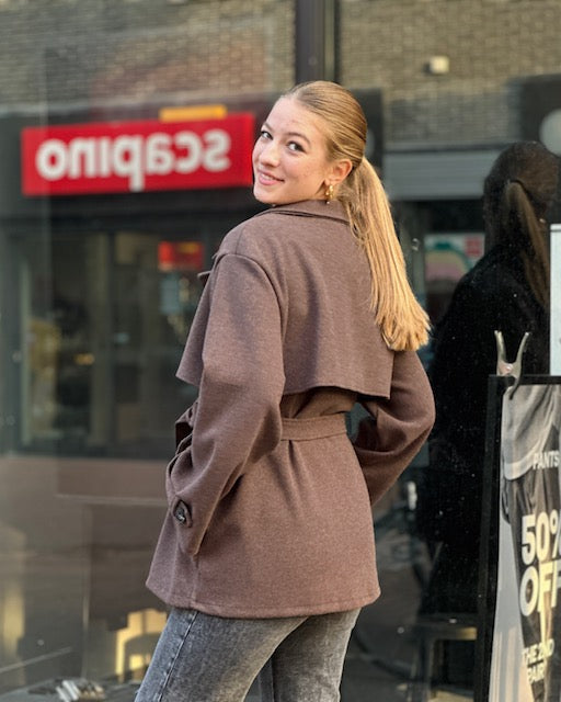 Midi Trench Coat Jessy Brown