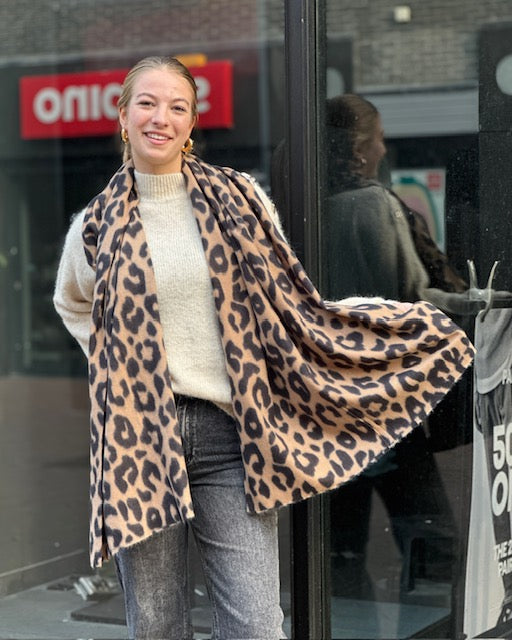 Tijgerprint Shawl Tigar