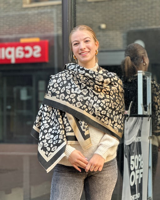 Tijgerprint Shawl Tygrys