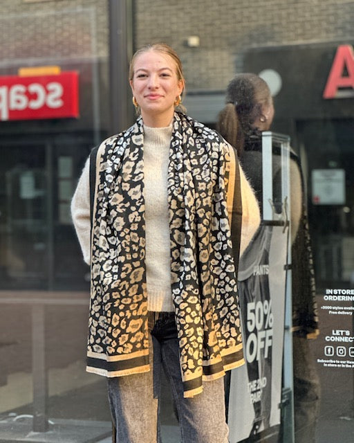 Tijgerprint Shawl Tygrys