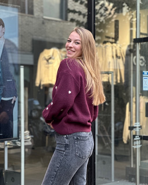 Hart Sweater Bordeaux Lina