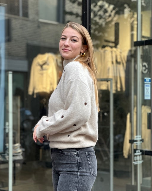 Hart Sweater Beige Lina