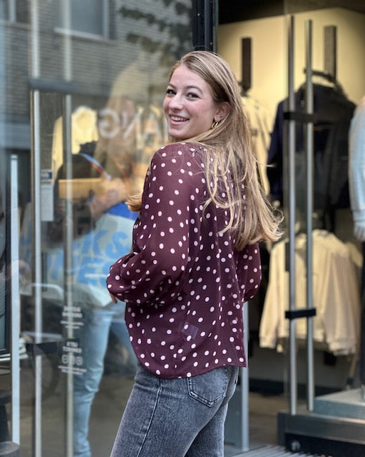 Polka Dot Blouse Jessy
