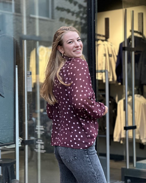 Polka Dot Blouse Jessy