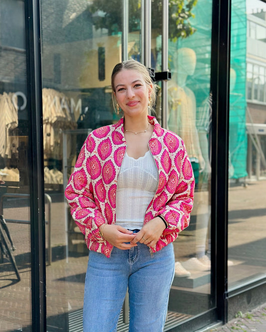 Bomber Jacket Pink