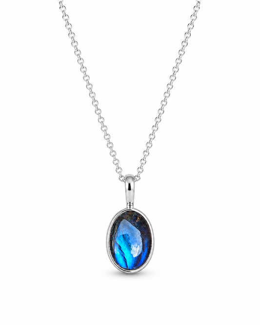 Labradorite Necklace Zina