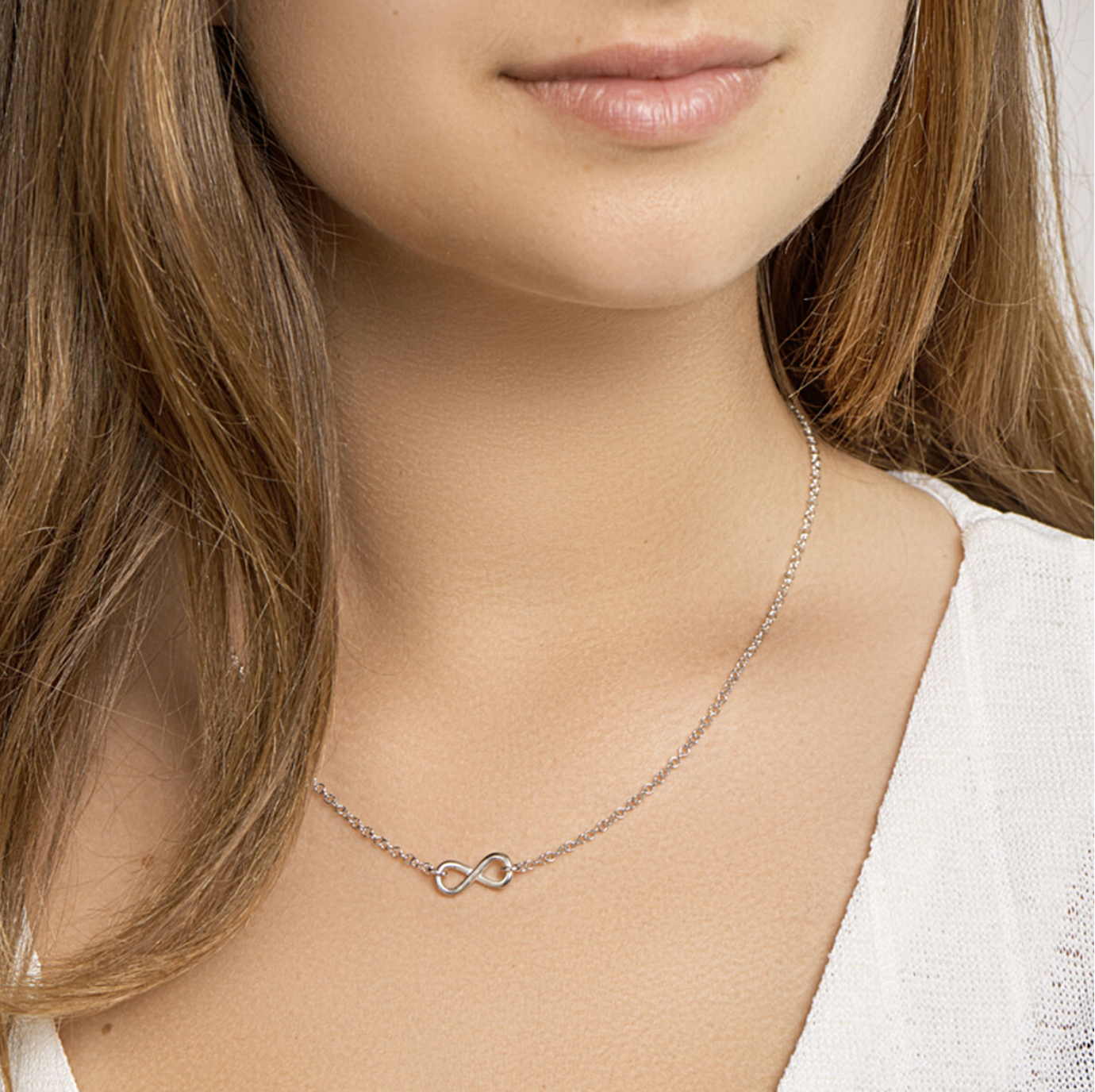 Infinity Ketting - Zilver