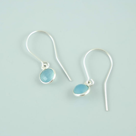 Chalcedony Earrings Sara