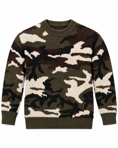Camouflage Trui
