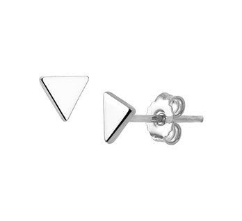 Triangle Earrings Silver
