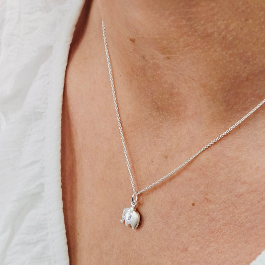 Olifant Ketting  Echt Zilver