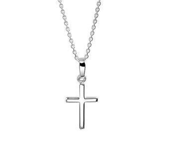 Zilveren Kruis Ketting